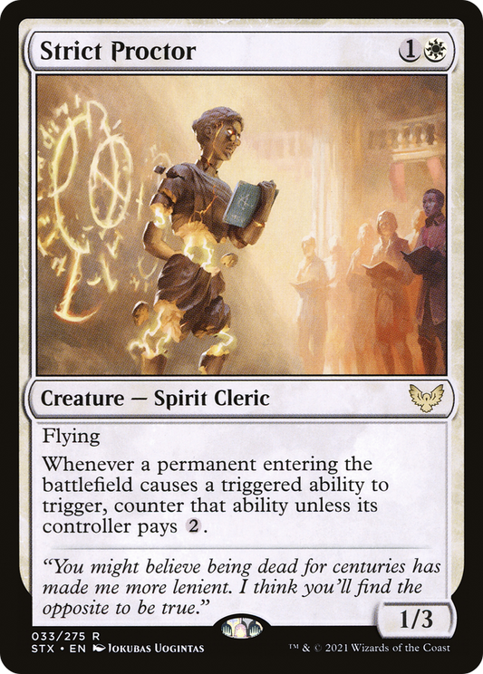 Strict Proctor (STX-033) - [Strixhaven: School of Mages]