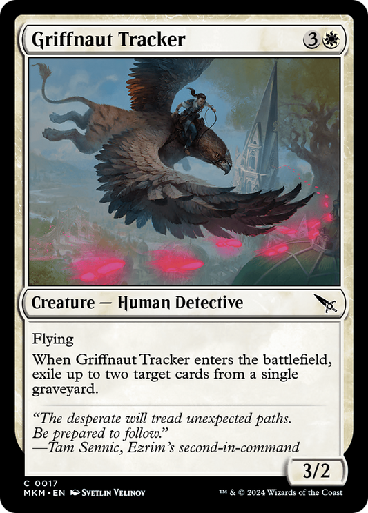 Griffnaut Tracker (MKM-017) - [Murders at Karlov Manor] Foil