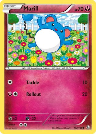 Marill 102/160 - [XY  Primal Clash]