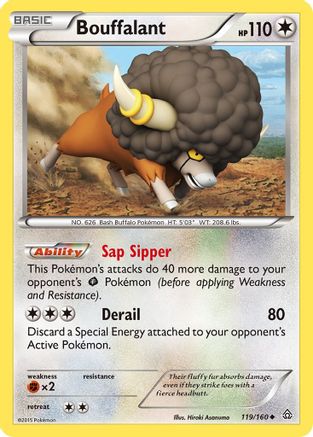 Bouffalant/160 - [XY  Primal Clash]