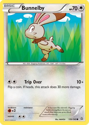 Bunnelby (120/160) [XY : Primal Clash] 