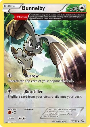 Bunnelby (121/160) [XY : Primal Clash] 