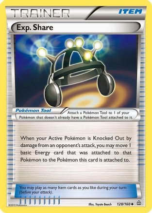 Exp. Share 128/160 - [XY  Primal Clash]