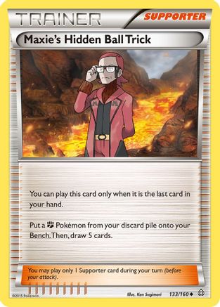Le tour de la balle cachée de Maxie (133/160) [XY : Primal Clash] 