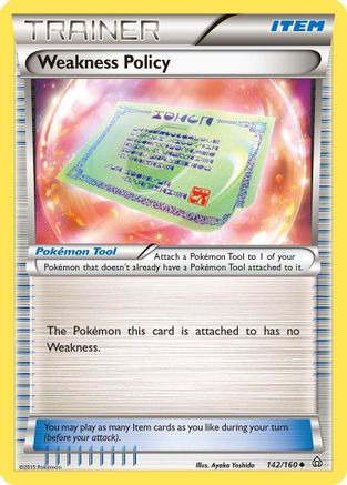 Weakness Policy/160 - [XY  Primal Clash]