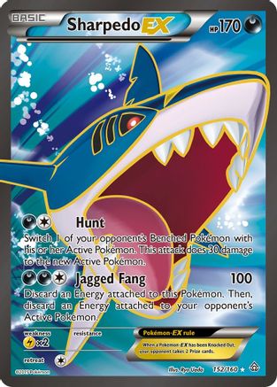 Sharpedo EX (152/160) [XY : Primal Clash] 