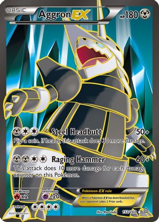 Aggron EX (153/160) [XY : Primal Clash] 