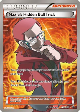 Le tour de la balle cachée de Maxie (158/160) [XY : Primal Clash] 