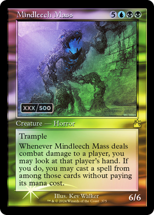 Mindleech Mass (RVR-375Z) - [Ravnica Remastered] Foil