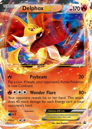 Delphox EX (XY19) [XY : Promos Black Star] 