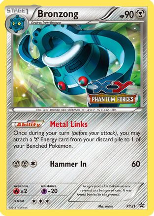 Bronzong - XY21 (Prerelease)/211 - [XY Promos] Holofoil
