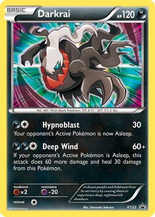 Darkrai (XY22) [XY : Promos Black Star] 
