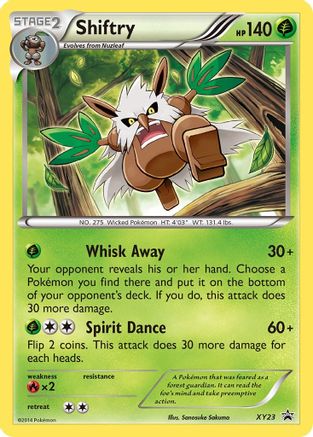 Shiftry (XY23) [XY: Promos Black Star] 