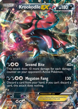 Crocorible EX (XY25) [XY : Promos Black Star] 