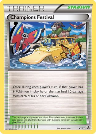 Festival des Champions (XY27) (2014) [XY : Promos Black Star] 
