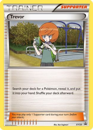 Trevor (XY33) [XY : Promos Black Star] 