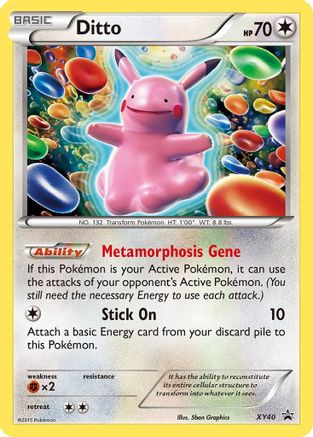 Ditto XY40/211 - [XY Promos] Holofoil
