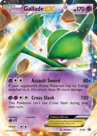 Gallade EX - XY45 XY45/211 - [XY Promos] Holofoil