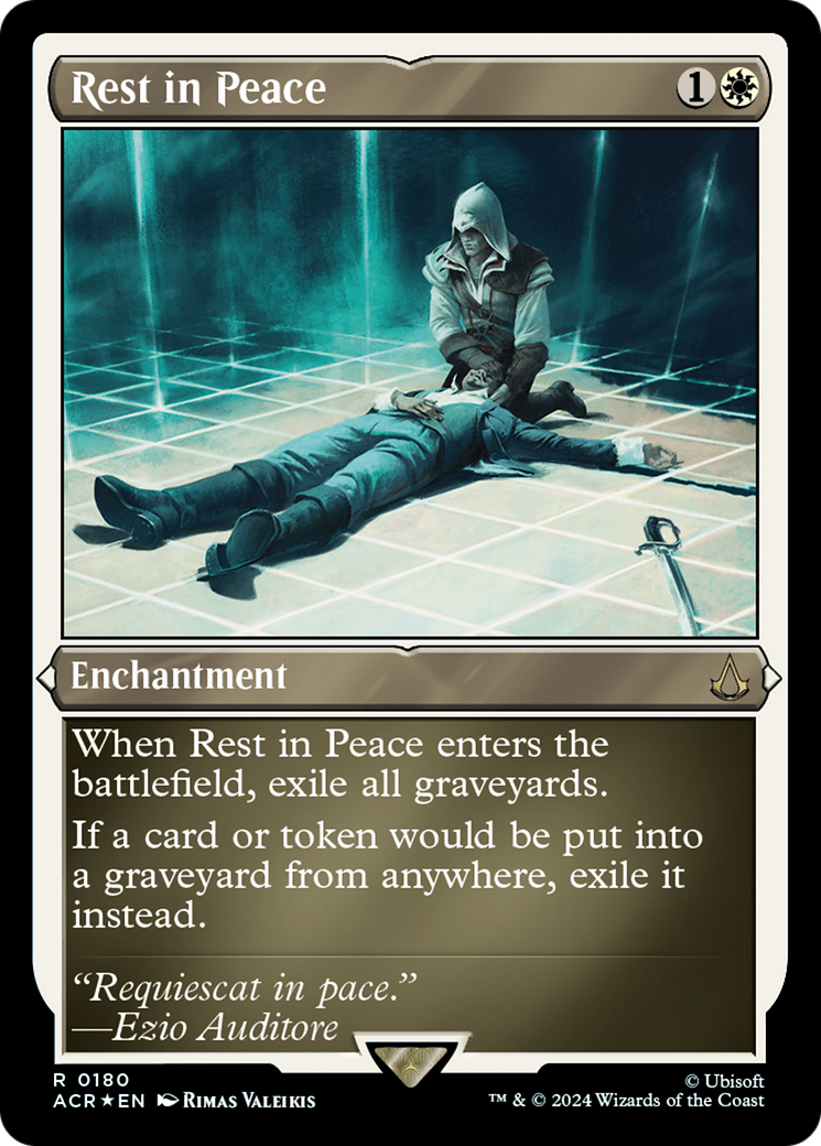 Rest in Peace (ACR-180) - [Assassin's Creed] Etched Foil