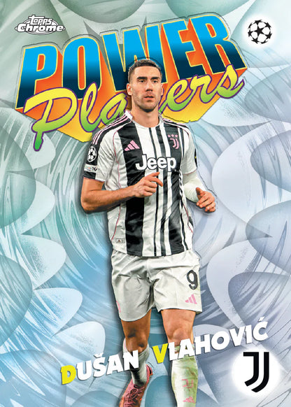 Topps Chrome® UEFA Club Competitions 2025-26 Mega Box