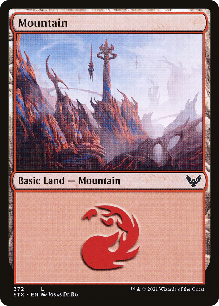 Mountain (STX-372) - [Strixhaven: School of Mages]