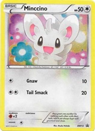 Minccino (BW13) (Cracked Ice Holo) [Noir et blanc : Black Star Promos] 