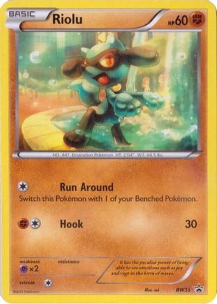 Riolu - BW33/101 - [Black and White Promos]
