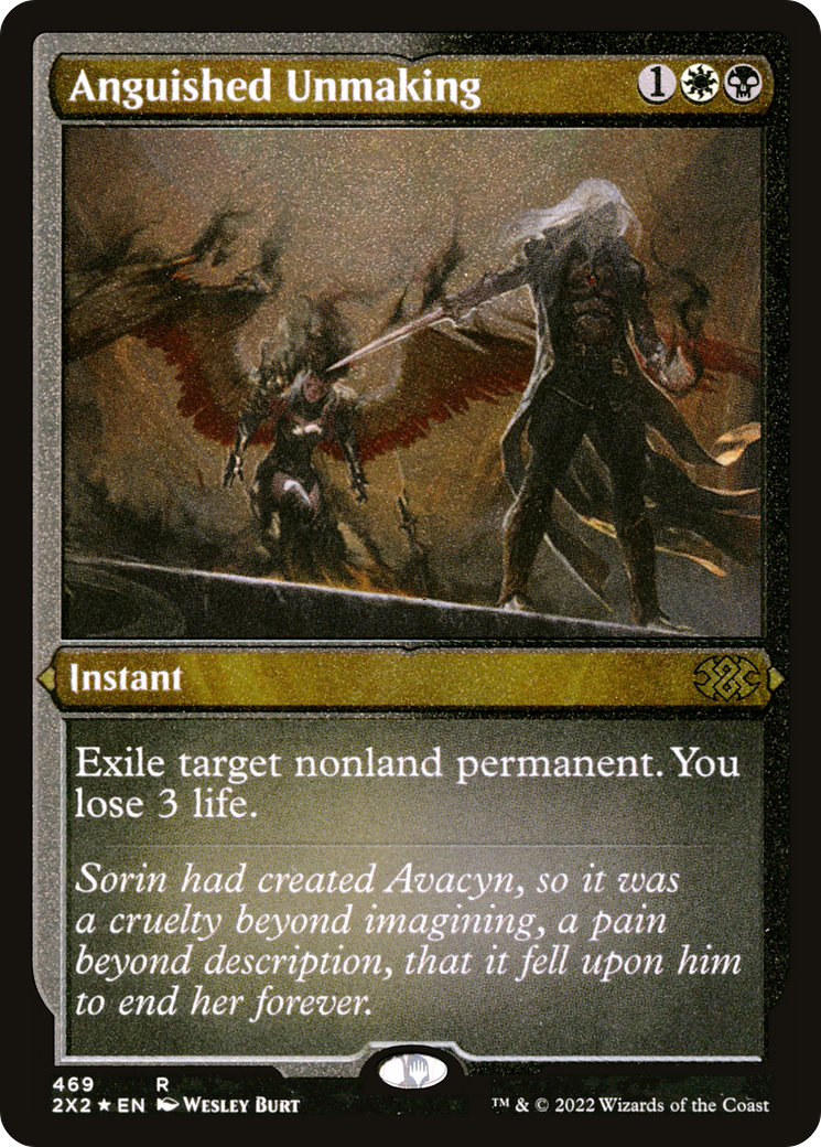 Anguished Unmaking (2X2-469) - [Double Masters 2022] Foil