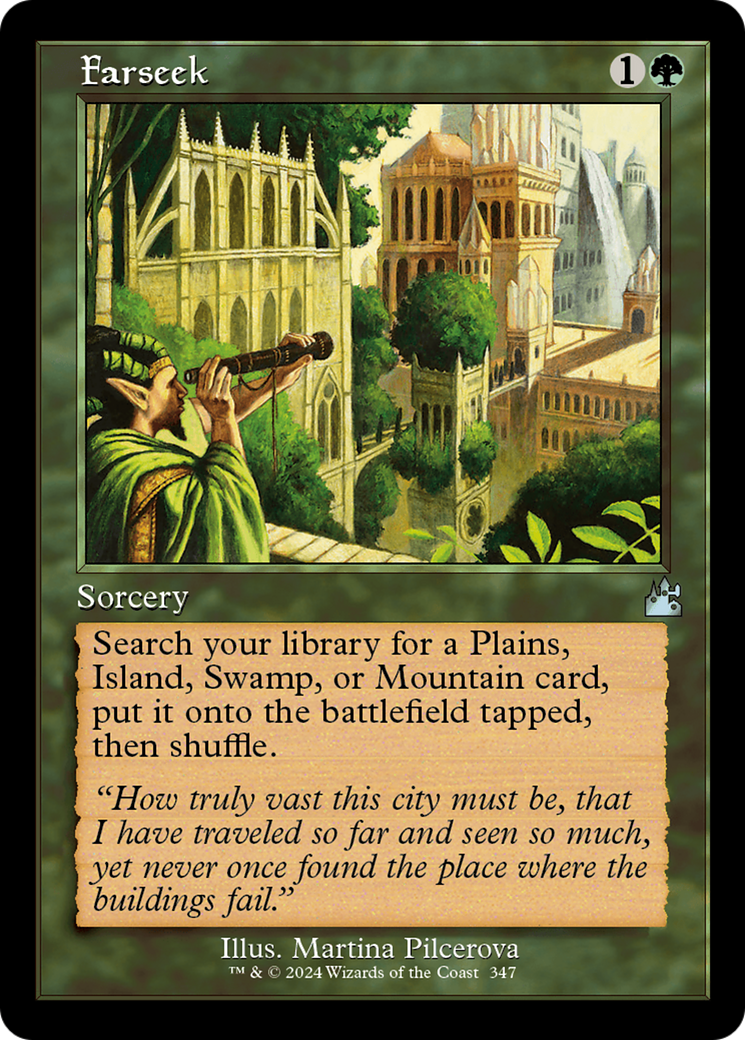 Farseek (RVR-347) - [Ravnica Remastered] Foil