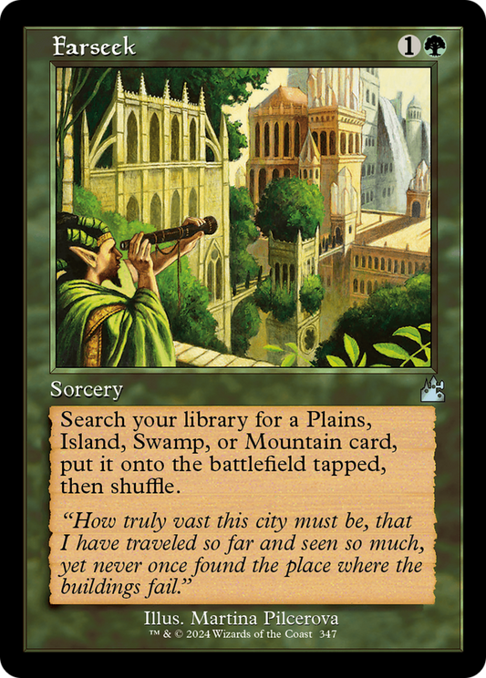 Farseek (RVR-347) - [Ravnica Remastered] Foil