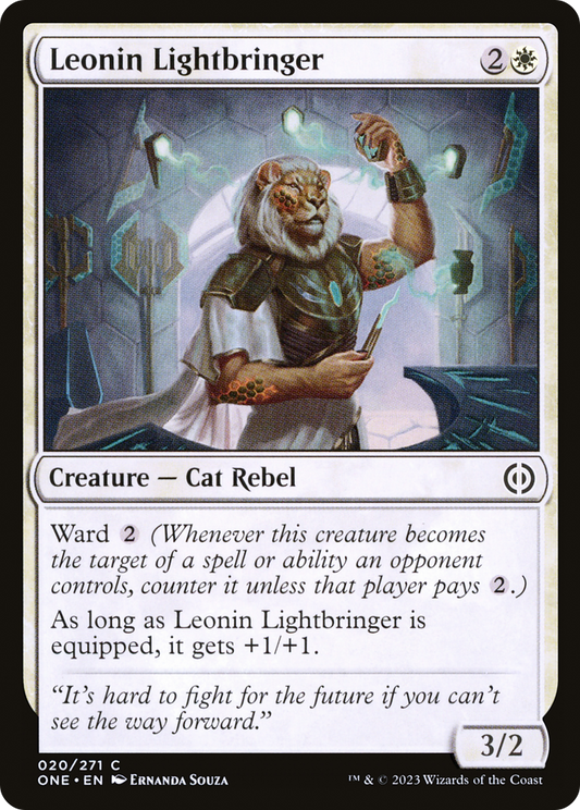 Leonin Lightbringer (ONE-020) - [Phyrexia: All Will Be One]