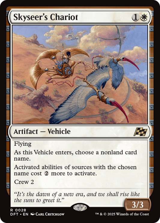 Skyseer's Chariot (DFT-028) - [Aetherdrift] Foil
