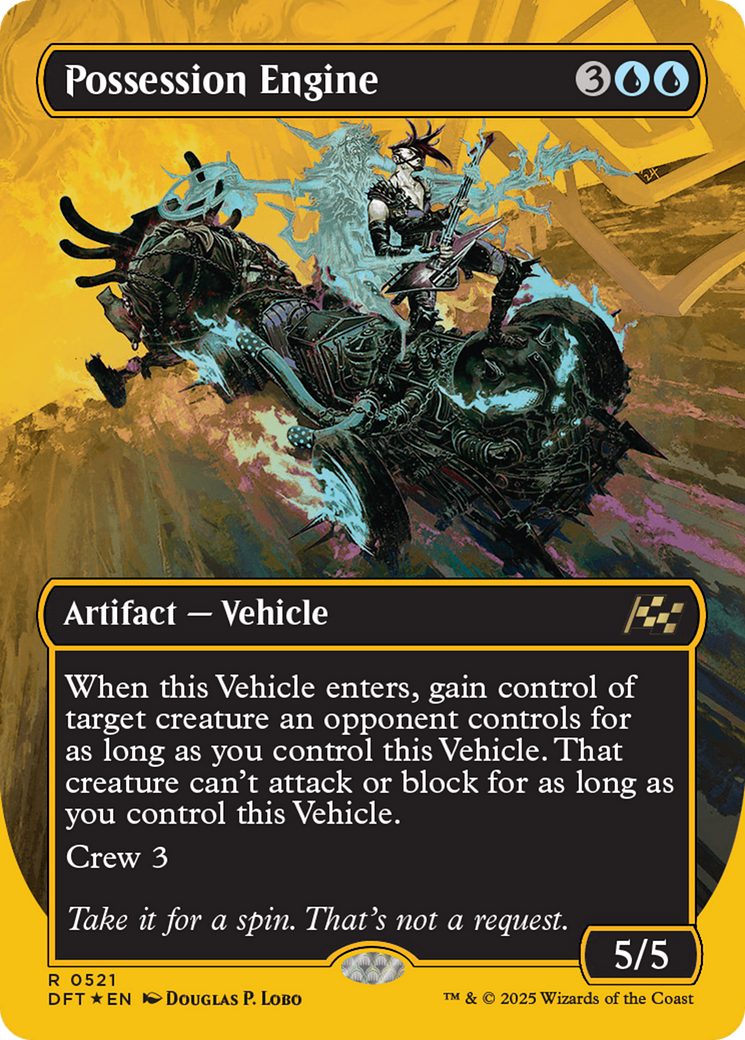 Possession Engine (DFT-521) - [Aetherdrift] (Borderless) Foil