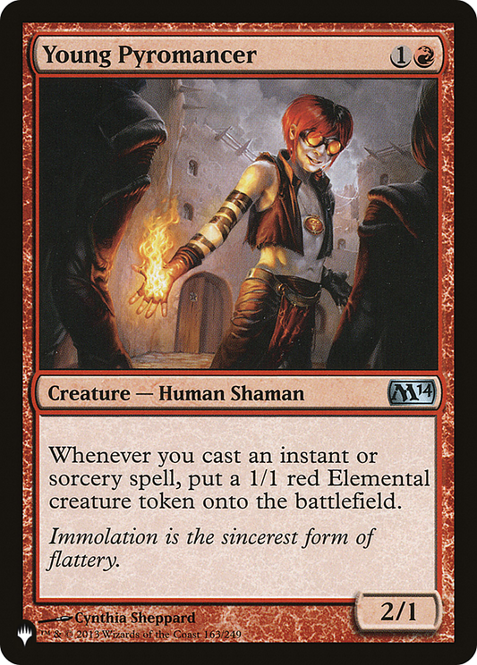 Young Pyromancer (M14) (LIST-163/249) - [The List]