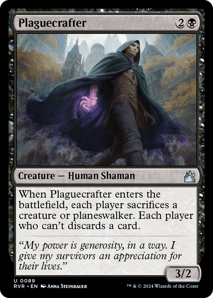 Plaguecrafter (RVR-089) - [Ravnica Remastered] Foil