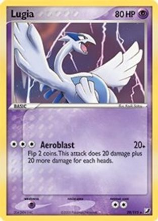 Lugia - 29/115 (EX Unseen Forces) - [Deck Exclusives] Holofoil