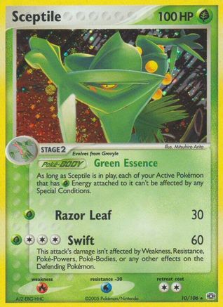 Sceptile (10/106) [EX : Émeraude] 