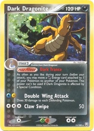 Dark Dragonite (15/109) (Thème Deck exclusif) [EX : Team Rocket Returns] 