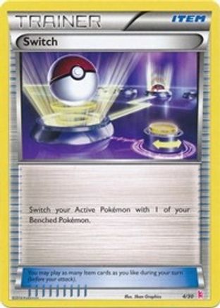 Switch (4/30) [XY : Kit d'entraînement - Sylveon] 