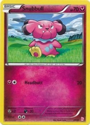 Snubbull (11/30) [XY : Kit d'entraînement - Sylveon] 