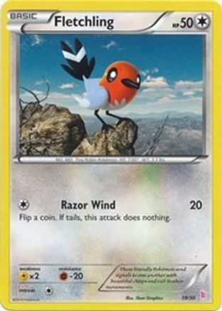 Fletchling (19/30) [XY : Kit d'entraînement - Sylveon] 