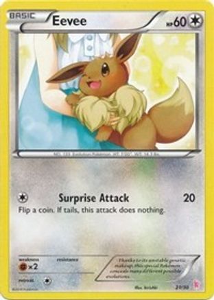 Évoli (21/30) [XY : Kit d'entraînement - Sylveon] 