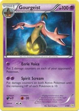 Gourgeist (2/30) [XY : Kit d'entraînement - Noivern] 
