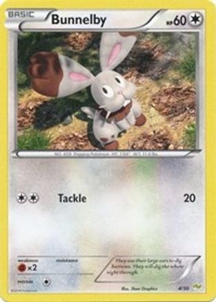 Bunnelby (4/30) [XY : Kit d'entraînement - Noivern] 