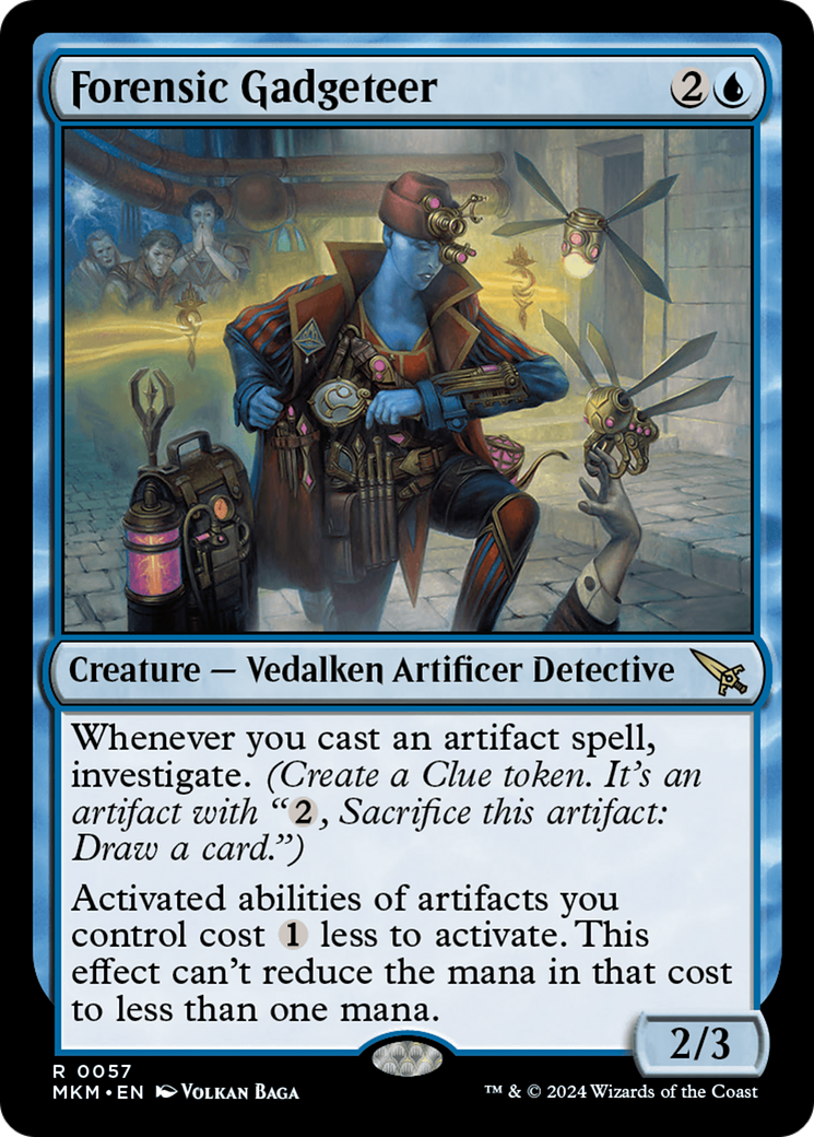 Forensic Gadgeteer (MKM-057) - [Murders at Karlov Manor] Foil