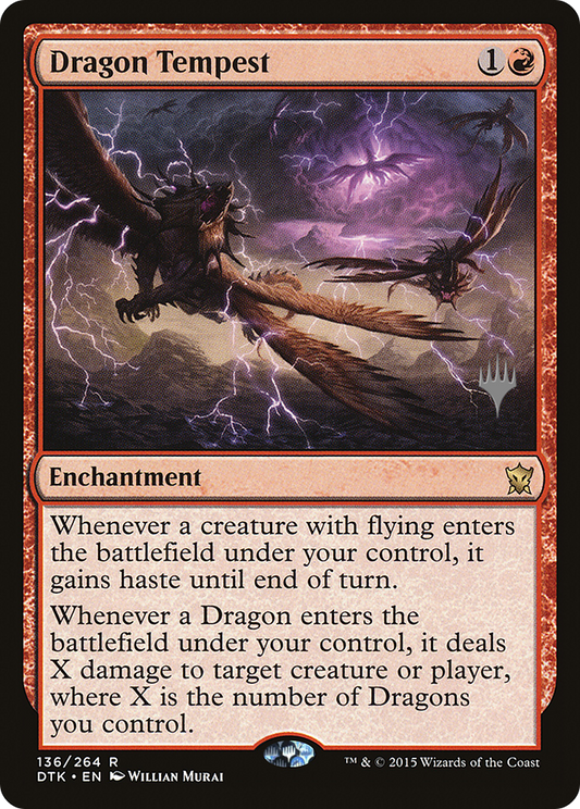 Dragon Tempest (PPKHM-) - [Dragons of Tarkir Promos] Foil