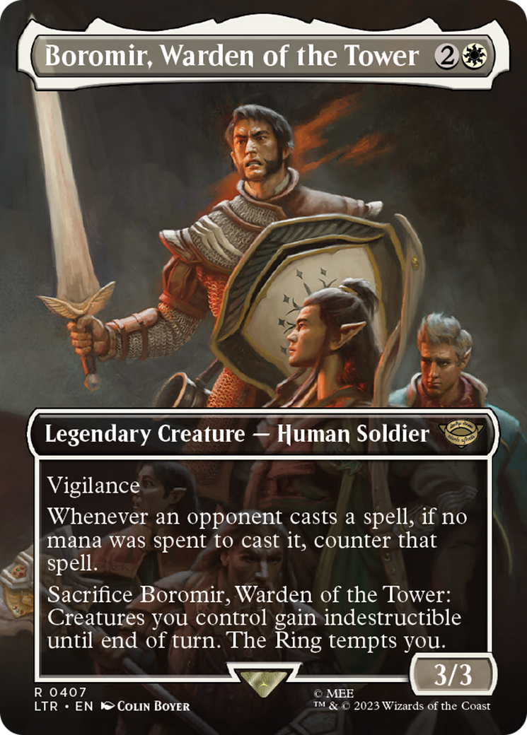 Boromir, gardien de la tour (Art alternatif sans frontières) [Le Seigneur des Anneaux : Contes de la Terre du Milieu] 