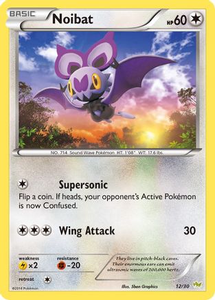 Noibat (12/30) [XY : Kit Entraîneur - Noivern] 