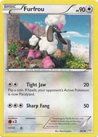 Furfrou (20/30) [XY : Kit Entraîneur - Noivern] 