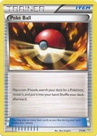 Poke Ball (21/30) [XY : Kit d'entraînement - Noivern] 